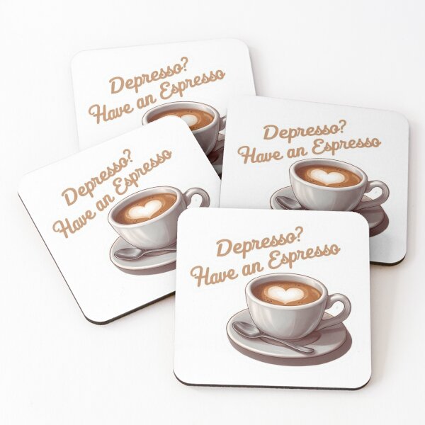 Item preview, Depresso? Have an Espresso! designed and sold by FizzyDrip.