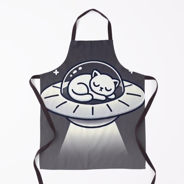 Item preview, Cat Sleeping Inside UFO designed and sold by IskandarDesigns.