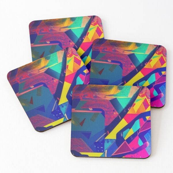 Item preview, Abstract & Colorful Memphis Pattern designed and sold by Matoo5062.