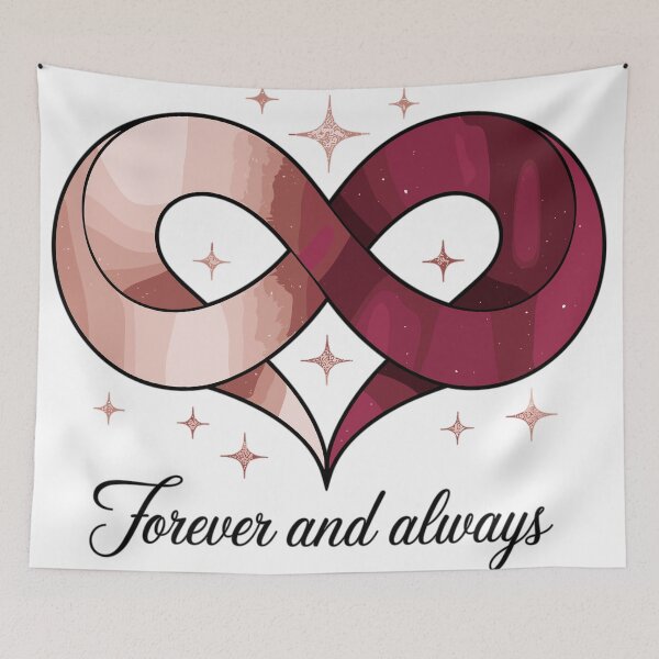 Item preview, Infinity Love Forever and Always, Valentines Day designed and sold by YourFidelity.
