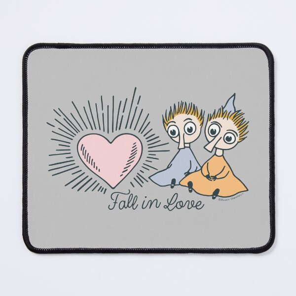 Item preview, Moomin Thingumy And Bob Fall In Love Heart designed and sold by MoominStore.
