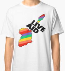 Live Aid Pflaster Hilfe Symbol Classic T-Shirt