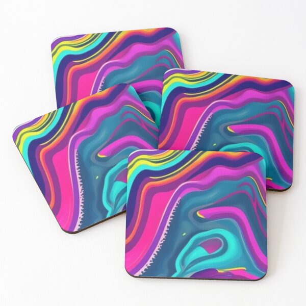 Item preview, Abstract & Colorful Memphis Pattern designed and sold by Matoo5062.