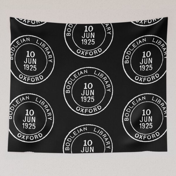 Item preview, Oxford University Bodleian Library Book Stamp 1925 designed and sold by Pixelchicken.