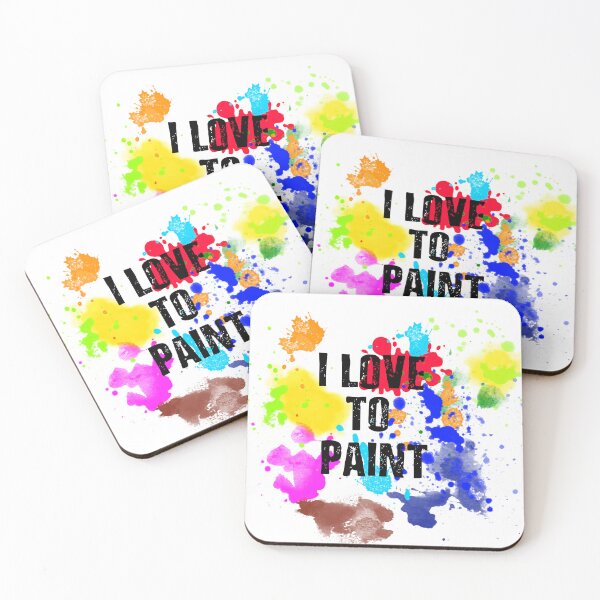 Item preview, I LOVE TO PAINT designed and sold by Danicus666.