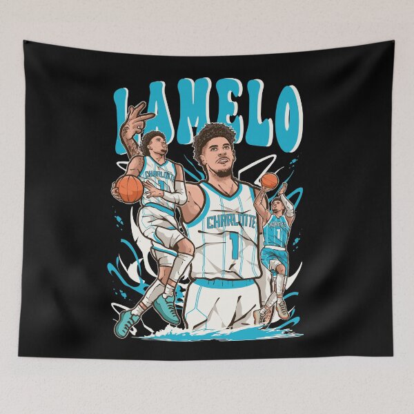 Item preview, LaMelo Ball Cartoon designed and sold by RatTrapTees.
