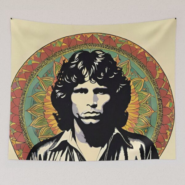 Item preview, Jim Morrison -The Doors | Trippy | TheAmericanPoet designed and sold by TheAmericanPoet.