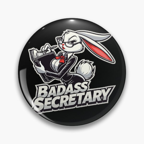 Item preview, Tough Secretary Bunny Funny Gift designed and sold by Pineapple-Tree.