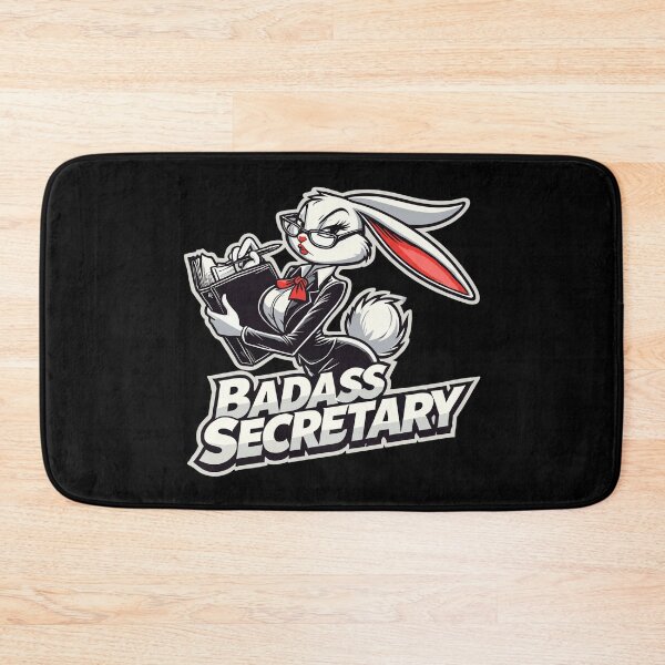 Item preview, Tough Secretary Bunny Funny Gift designed and sold by Pineapple-Tree.