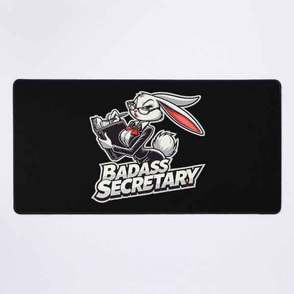 Item preview, Tough Secretary Bunny Funny Gift designed and sold by Pineapple-Tree.