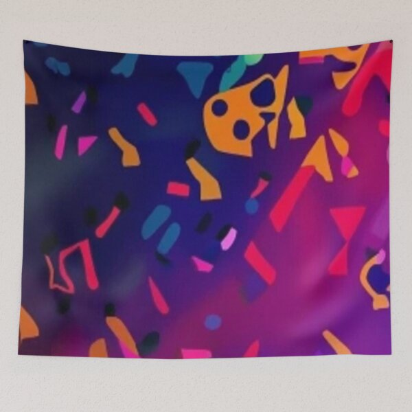 Item preview, Abstract & Colorful Memphis Pattern designed and sold by Matoo5062.
