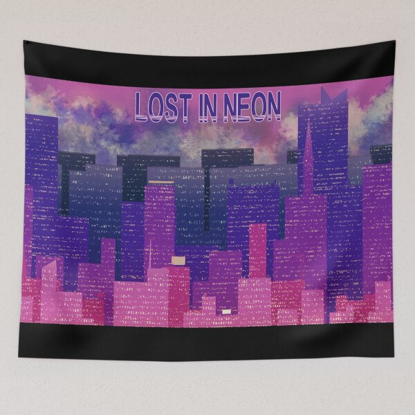 Item preview, Lost In Neon - Dawn designed and sold by Sutilmente.