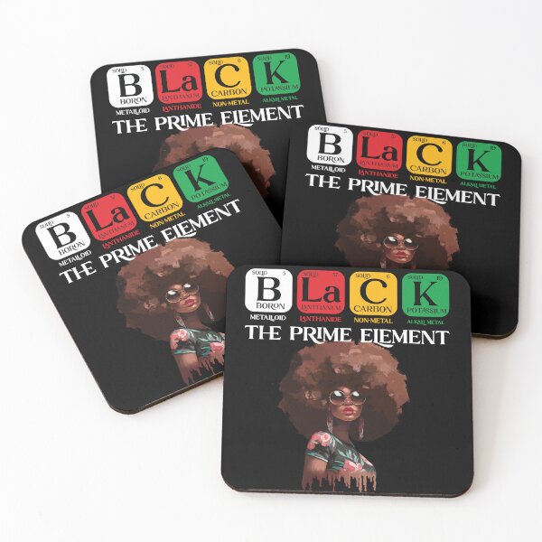 Item preview, Black - The Prime Element: Celebrating Black Identity designed and sold by FaeryNuff.