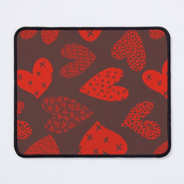 Item preview, Valentine’s hearts on dark background designed and sold by MistyLakeArt.