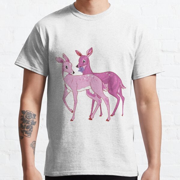 Lesbian Deer Couple (Bambi Lesbians) Classic T-Shirt
