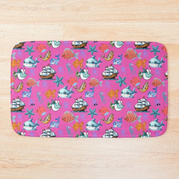 Item preview, Coral Reef Kaleidoscope: A vibrant pattern showcasing a diverse array of colorful fish swimming through a vibrant underwater world. designed and sold by Grang Art Artistic Designs.