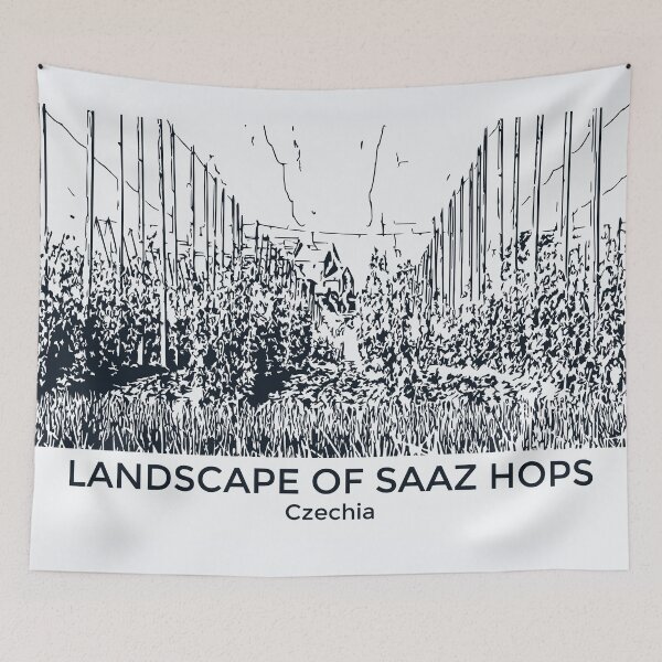 Item preview, Paisaje de Saaz Hopp - Chequia designed and sold by Lakeric Cityscapes.