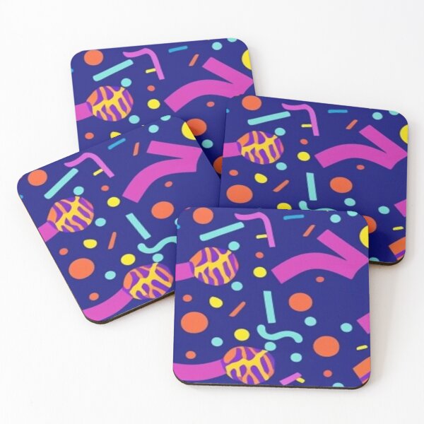 Item preview, Abstract & Colorful Memphis Pattern designed and sold by Matoo5062.