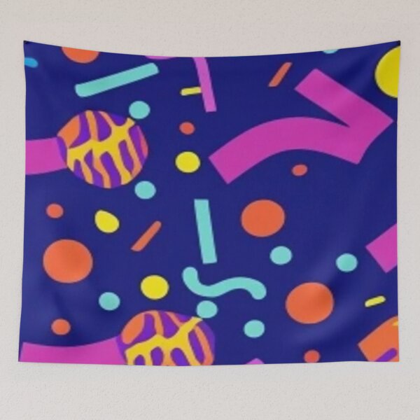 Item preview, Abstract & Colorful Memphis Pattern designed and sold by Matoo5062.