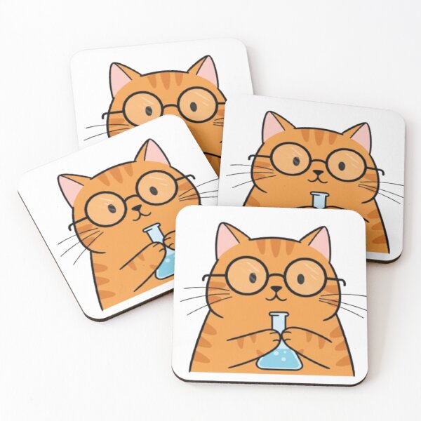 Item preview, Scientist Cat designed and sold by CamiloHiPa.
