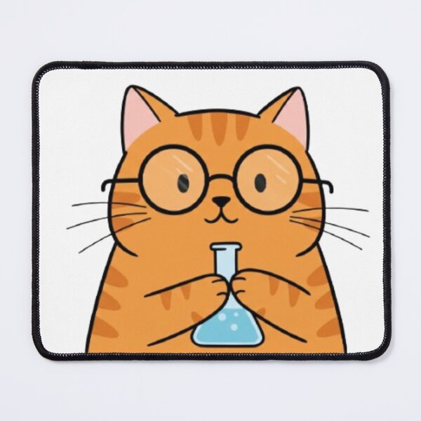 Item preview, Scientist Cat designed and sold by CamiloHiPa.