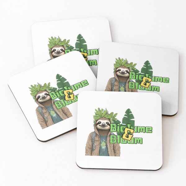 Item preview, Eco-Punk Sloth Revolution – Sustainable Style with a Rebel Edge designed and sold by MiszungART.