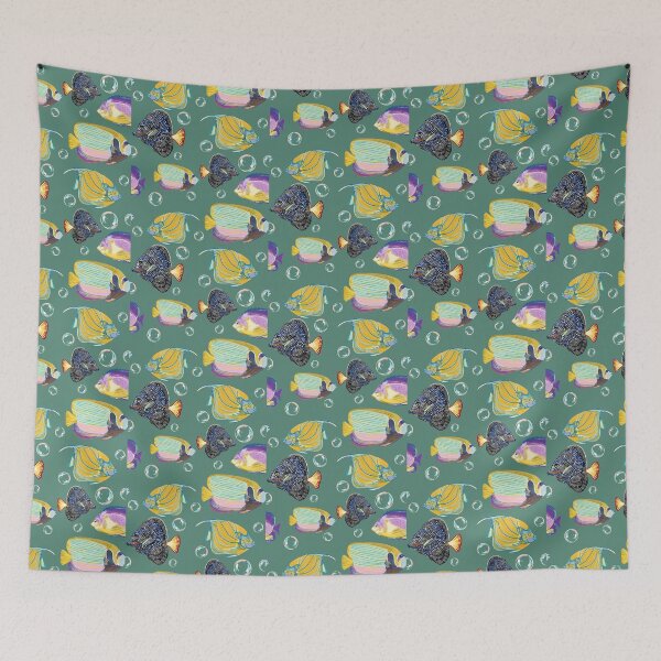 Item preview, Colorful Fish Illustration - Vibrant Underwater Art for Your Space designed and sold by Pandositive.