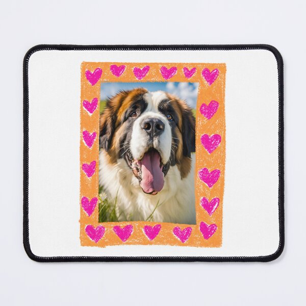 Item preview, St Bernard Happy Valentines Day Gifts For Dog Lovers designed and sold by Cuteanimalgifts.