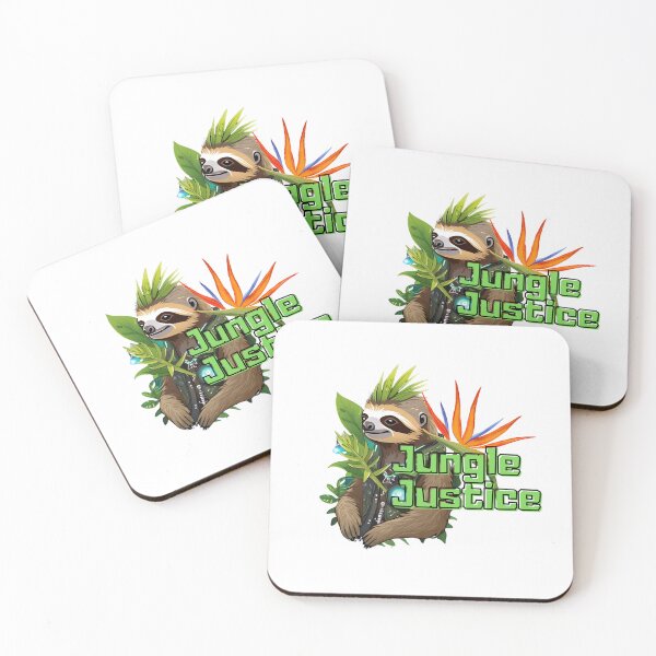 Item preview, Eco-Punk Sloth Revolution – Sustainable Style with a Rebel Edge designed and sold by MiszungART.