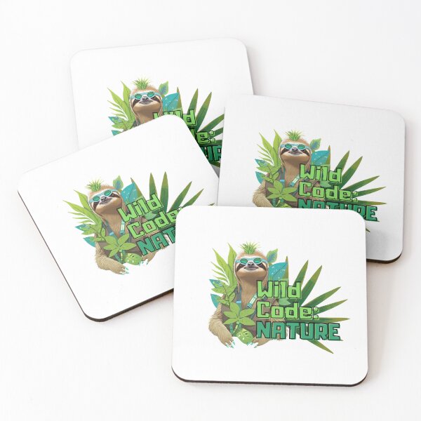 Item preview, Eco-Punk Sloth Revolution – Sustainable Style with a Rebel Edge designed and sold by MiszungART.