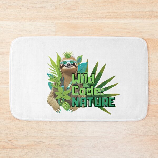 Item preview, Eco-Punk Sloth Revolution – Sustainable Style with a Rebel Edge designed and sold by MiszungART.