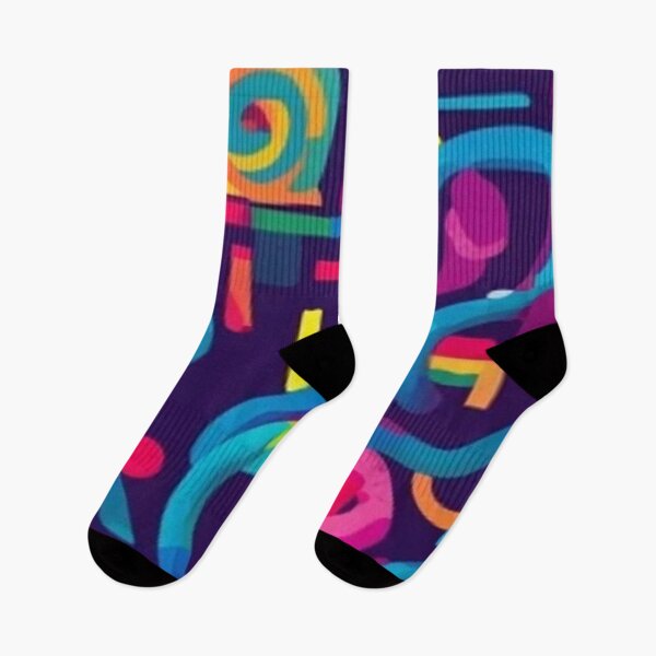 Item preview, Abstract & Colorful Memphis Pattern designed and sold by Matoo5062.
