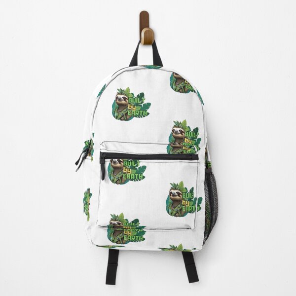Item preview, Eco-Punk Sloth Revolution – Sustainable Style with a Rebel Edge designed and sold by MiszungART.