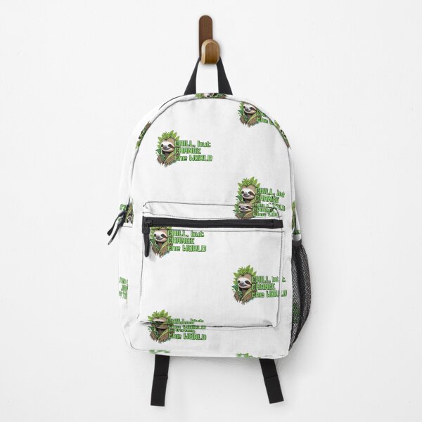 Item preview, Eco-Punk Sloth Revolution – Sustainable Style with a Rebel Edge designed and sold by MiszungART.