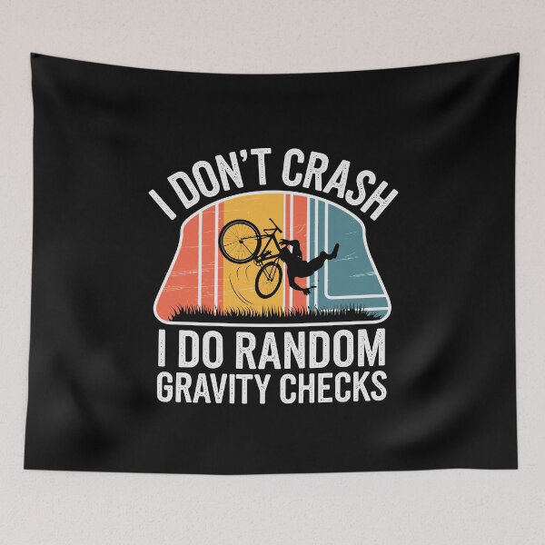 Item preview, I Don’t Crash – Funny Mountain Biking And Cyclists Lovers designed and sold by tmerchtrends.