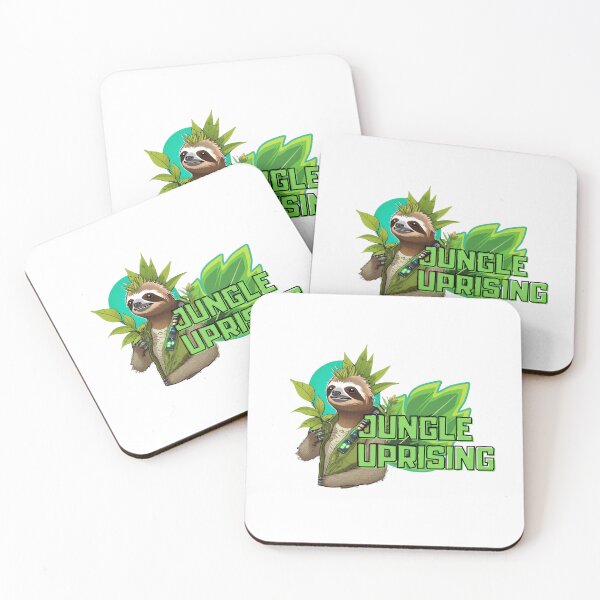 Item preview, Eco-Punk Sloth Revolution – Sustainable Style with a Rebel Edge designed and sold by MiszungART.