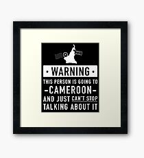 Cameroon Country Gift Idea Framed Print
