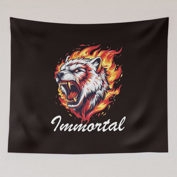 Item preview, Immortal Tiger designed and sold by AbderraimArt.