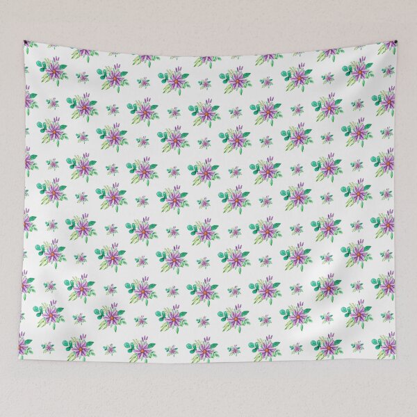 Item preview, Watecolor summer flowers designed and sold by Natallia Leanovich.