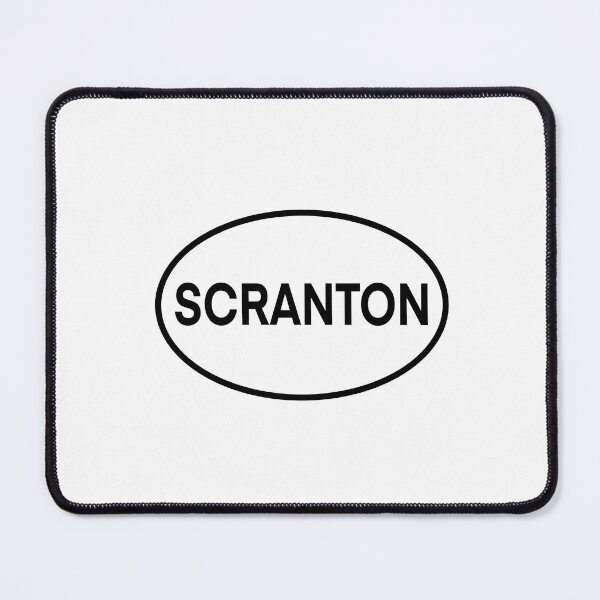 Item preview, Scranton Oval designed and sold by delmarvastickers.