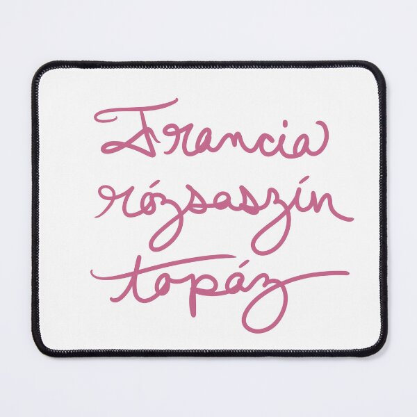 Item preview, French Pink Topaz in Hungarian designed and sold by abeink.