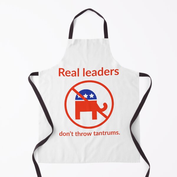 Item preview, Real leaders don’t throw tantrums  designed and sold by Rachel the Artist .