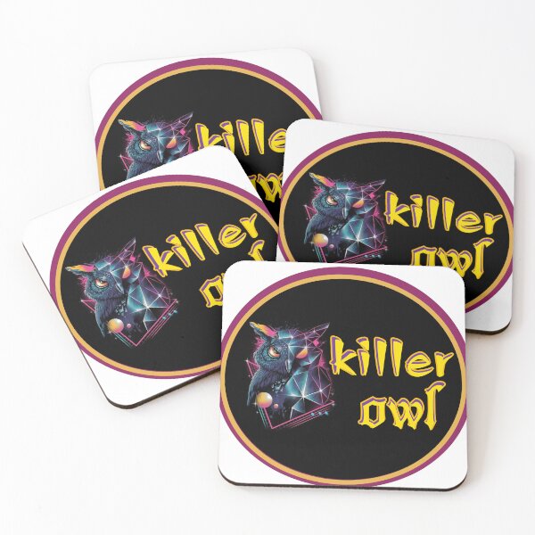 Item preview, Killer Owl Neon Art Design designed and sold by Luckyfactory.