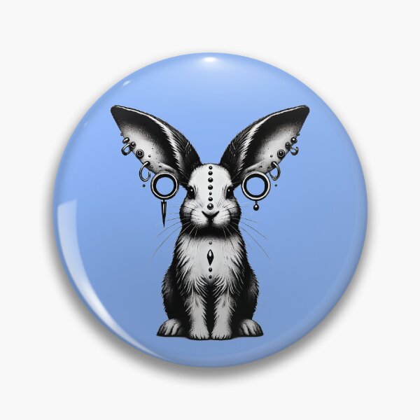 Item preview, Zen Rabbit with Piercings and Spacers designed and sold by TSQ.