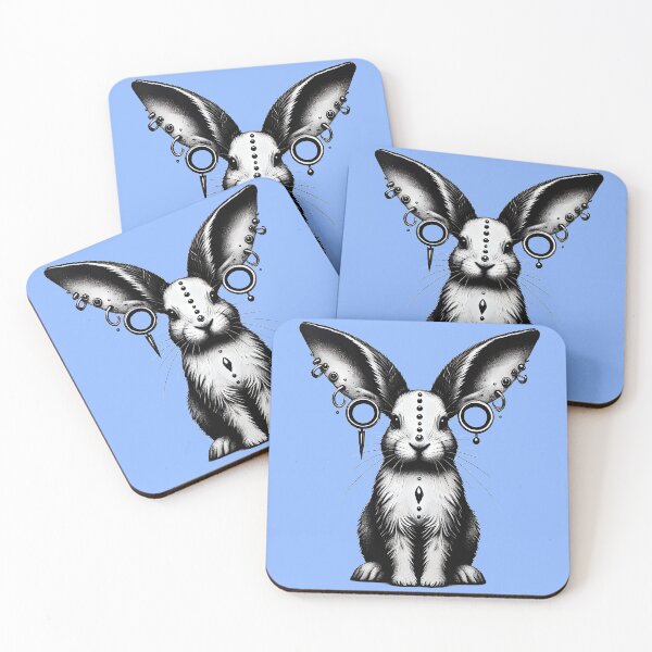 Item preview, Zen Rabbit with Piercings and Spacers designed and sold by TSQ.