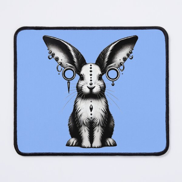 Item preview, Zen Rabbit with Piercings and Spacers designed and sold by TSQ.