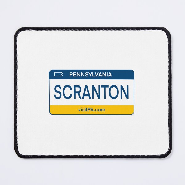Item preview, Scranton License Plate designed and sold by delmarvastickers.