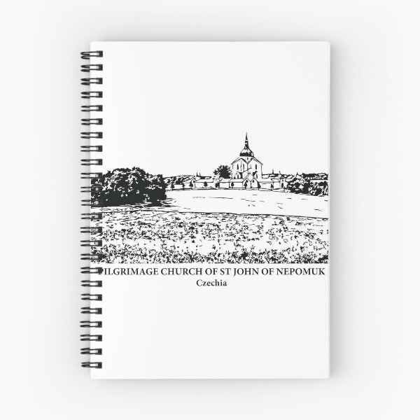 Item preview, Pilgrimage Church of St John of Nepomuk - Czechia designed and sold by Lakeric Cityscapes.
