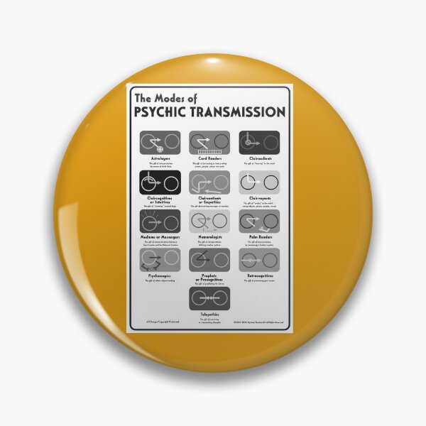Item preview, The Modes of Psychic Transmission designed and sold by Mystical Kinetics.