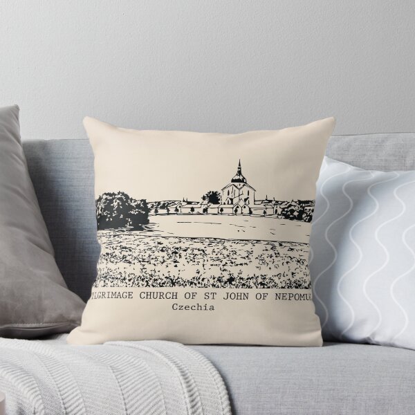 Item preview, Pilgrimage Church of St John of Nepomuk - Czechia designed and sold by Lakeric Cityscapes.